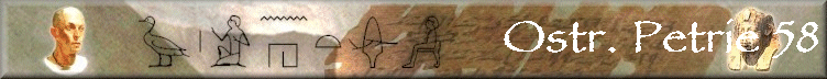 Ostr. Petrie 58