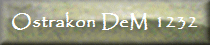 Ostrakon DeM 1232
