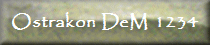 Ostrakon DeM 1234
