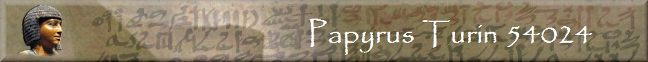 Papyrus Turin 54024